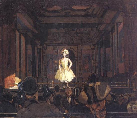 Walter Sickert Gatti's Hungerford Palace of Varieties:Second Turn of Katie Lawrence china oil painting image